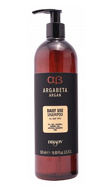 Dikson argabeta daily use шампунь с аргановым маслом для ежедневного использования 500мл мил