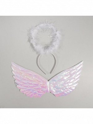 Набор Ангел: крылья и ободок