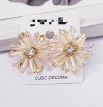 Серьги Коллекция &quot;Dolce ROSA&quot;, 1002, арт.306.174