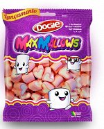 Зефир MaxMallow сердечки с клубничным вкусом 250гр