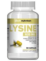 LYSINE 500 мг, aTech nutrition, 90 капсул