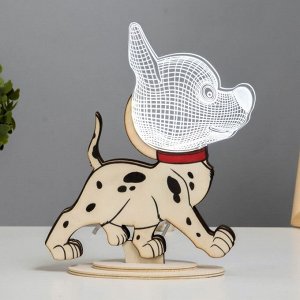 Фигурка светящаяся RISALUX «Далматинец», LED-ночник, USB 17x7x19 см