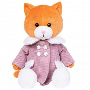 Мягкая игрушка «Кошка Марта в пальто», 25 см