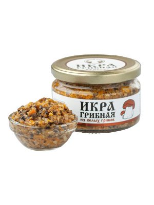 Натуральные продукты Приморья Грибная Икра из белых грибов