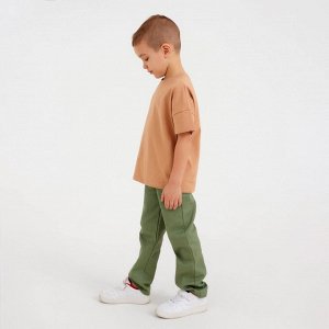 Футболка детская MINAKU:Basic line kids, песочная.