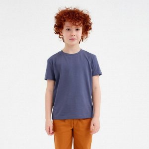 Футболка детская Basic line, графитовая.
