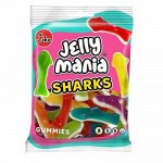 Мармелад со вкусом фруктов Jake Mania Sharks / Джейк Акулы со вкусом фруктов 100 гр