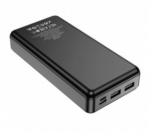 Внешний аккумулятор Power Bank Borofone Dual Output / 20000 mAh, 2 USB-A