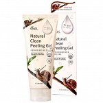 Ekel cosmetics / Пилинг -скатка с экстрактом черной улитки Black Snail Natural Clean Peeling Gel
