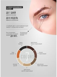 Lucas cosmetics Хна для бровей CC Brow  в баночке  5 гр
