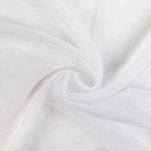 Тюль с подхватом и ламбрекеном «Солнечные цветы», 250x200 см, 100% п/э, вуаль