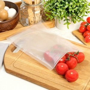 Набор пакетов для вакууматора, рифленые, 50 шт., 17x25 см