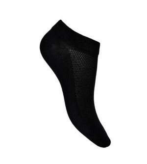 Носки укороченные, цвет черный - упаковка(3пары)