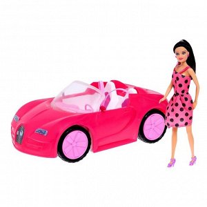 Кукла-модель «Алёна» на машине