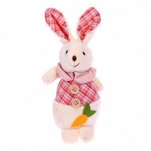 Мягкая игрушка «Кролик с морковкой», цвета МИКС