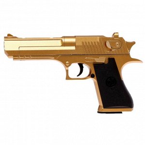 Пистолет Desert Eagle Gold, с металлическими элементами