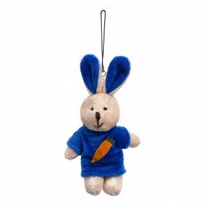 Мягкая игрушка «Кролик», на подвеске, цвета МИКС