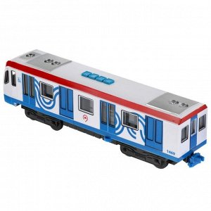 Модель «Метрополитен. Вагон метро», 30 см, световые и звуковые эффекты, открываются двери, цвет синий