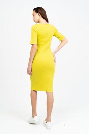 Платье женское 376L11-WB лимонный