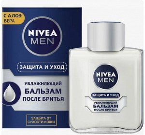 Nivea Men Защита и уход Увлажняющий бальзам после бритья, против сухости кожи, 100 мл