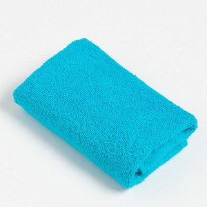 Полотенце махровое Экономь и Я 30х60 см, цв. голубой, 100% хл, 320 г/м?