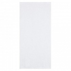Полотенце махровое «Экономь и Я» 30х60 см, цвет белый