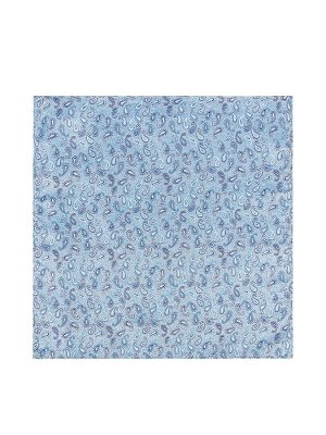 Карманный платок GREG Hanky-poly 25x25-голубой 500.1.109