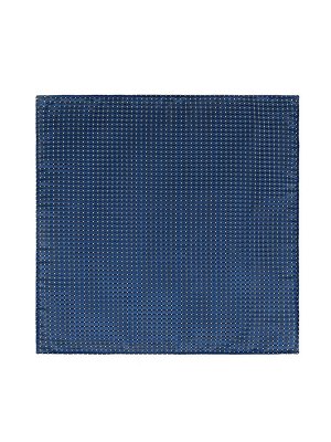 Карманный платок GREG Hanky-poly 25x25-синий 500.1.105