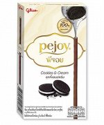Палочки бисквитные со вкусом печенья с кремом  Pejoy Cookies &amp; Cream 47 g