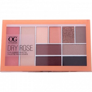 .OG-Y6603 DRY ROSE Палетка для век и лица тени+хайлайтер НОВИНКА!