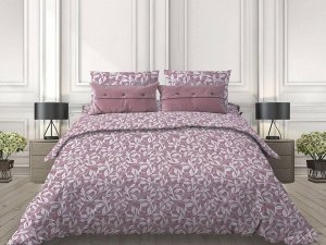 Комплект постельного белья 1,5-спальный, бязь "Комфорт"(220) (Вьюнок, розовый)