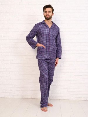 Пижама мужская,модель203,фланель (Виши, вид 4)
