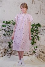 Сорочка ночная женская,модель 4012, 62-70 размер,ситец