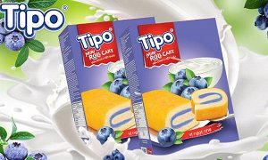 Tipo рулетики черника с йогуртом 268гр