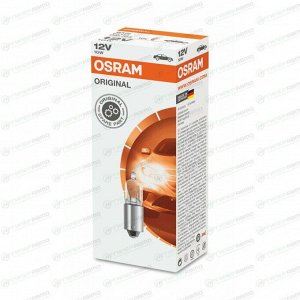 Лампа Osram Original Line T4W (BA9s, T8.5), 12В, 10Вт, 3200К, 1 шт, арт. 64113 (стоимость за упаковку 10 шт)