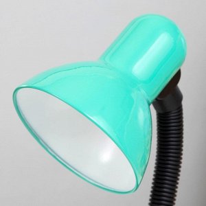 Лампа настольная Е27, с выкл. на зажиме (220В) зеленая (108В) RISALUX