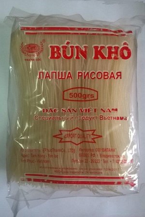Лапша рисовая Бун 500 гр. Thanh Loc co., LTD тонкая