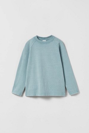 Premium garment dye raglan sleeve футболка