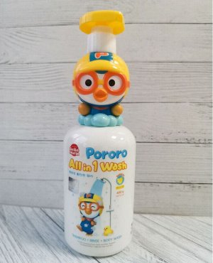 Детское средство для душа всё в одном с ароматом банана Pororo 380г