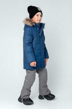 Пальто зимнее для мальчика Crockid ВК 36081/н/2 ГР