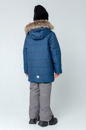 Пальто зимнее для мальчика Crockid ВК 36081/н/2 ГР