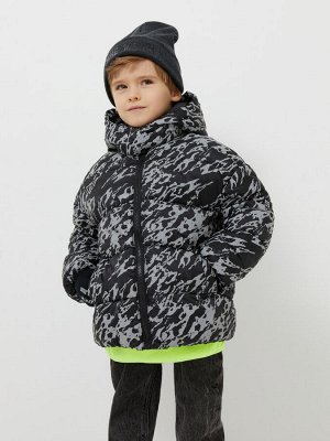 Куртка детская для мальчиков Palmgren1 черный принт