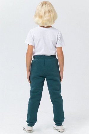 Теплые брюки из футера трехнитки с начесом для мальчика