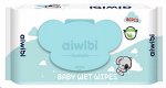 Салфетки влаж. дет. Aiwibi с клапаном-панда blue с запахом натур. масла чайного дерева 20*15см 80шт