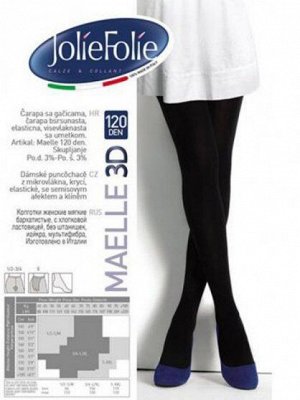 Колготки теплые, Jolie Folie, Maelle 120 оптом