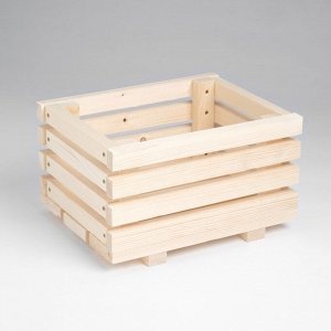 Добропаровъ Ящик деревянный 30х24х16 см