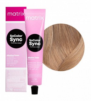 Matrix, Матрикс краска для волос безаммиачная СоКолор Синк 10М очень очень светлый блондин мокка 90 мл