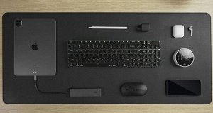 Коврик для мыши Xiaomi Extra Large Dual Material Mouse Pad 800x400 мм, Темно-Серый (XMSBD20YM)