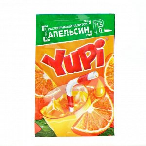Растворимый напиток YUPI Апельсин, 15 г