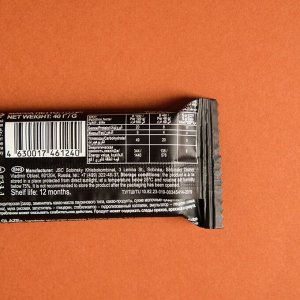 Батончик протеиновый SmartBar Protein «Двойной шоколад в темной глазури», 40 г